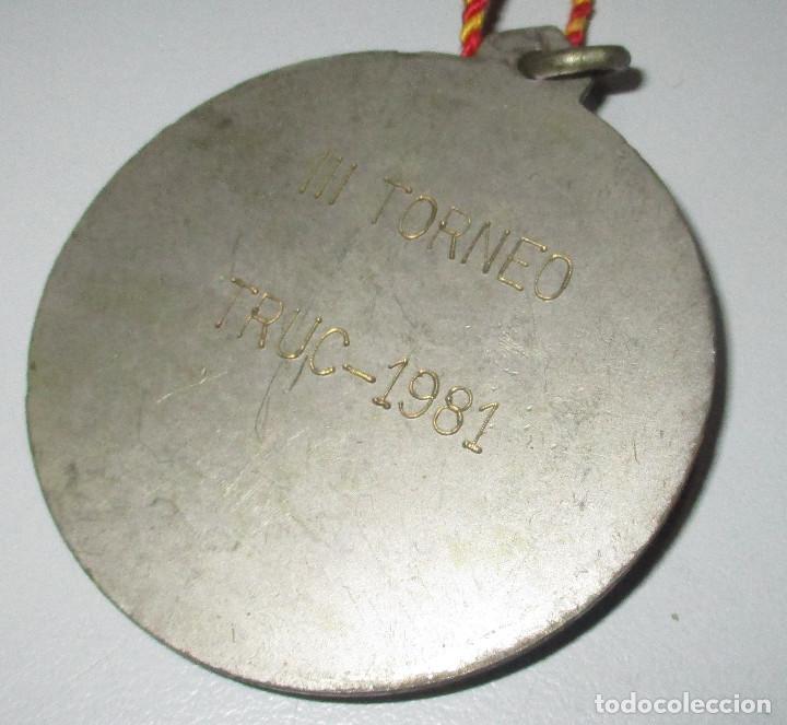 Trofeos y medallas: medalla III TORNEO DE TRUC 1981 - Foto 2