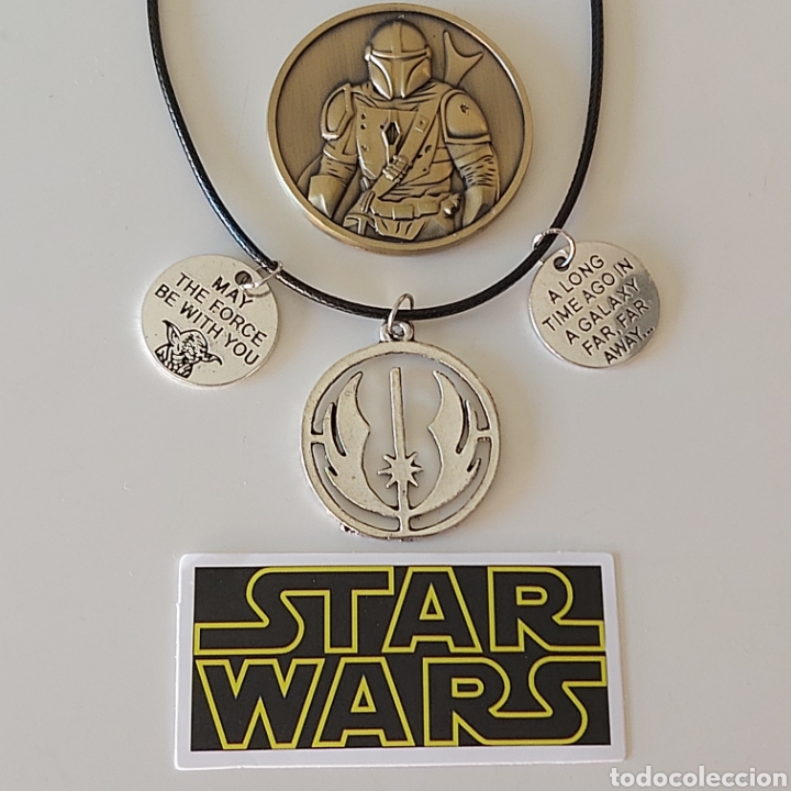 Trofeos y medallas: FANT&Aacute;STICA MONEDA DE STAR WARS Y REGALOS! REF S4 M CG - Foto 2