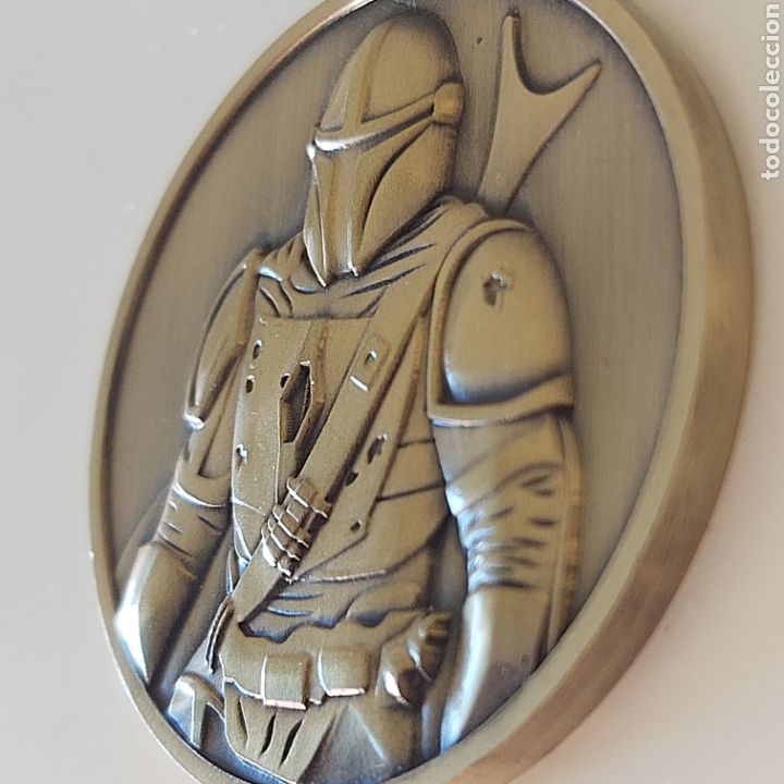 Trofeos y medallas: FANT&Aacute;STICA MONEDA DE STAR WARS Y REGALOS! REF S4 M CG - Foto 4