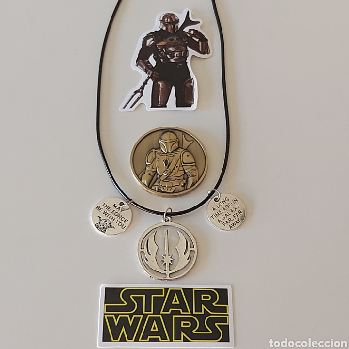 Trofeos y medallas: FANT&Aacute;STICA MONEDA DE STAR WARS Y REGALOS! REF S4 M CG - Foto 1