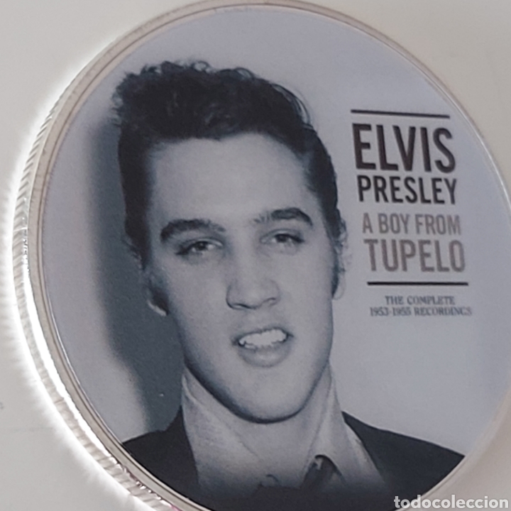 Trofeos y medallas: FABULOSA MONEDA DE ELVIS. REF S4 M CG ELVIS - Foto 2