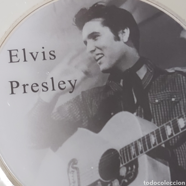 Trofeos y medallas: EXCLUSIVA MONEDA DE PLATA DEL REY DEL ROCK, ELVIS. REF S4 M CG - Foto 2
