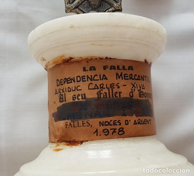Trofeos y medallas: TROFEO FALLA DEPENDENCIA MERCANTIL CHIVA VALENCIA 1978 - Foto 2