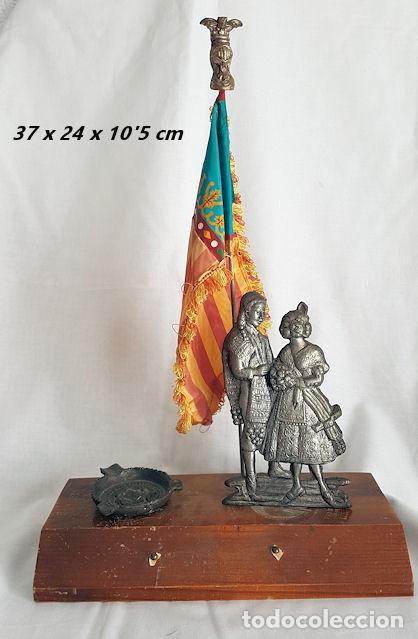 Trofeos y medallas: TROFEO FALLAS DE VALENCIA ANTIGUO - Foto 1