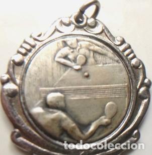 Trofeos y medallas: antigua medalla ping pong - Foto 1