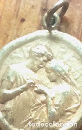Trofeos y medallas: antigua medalla compromiso semper - Foto 1