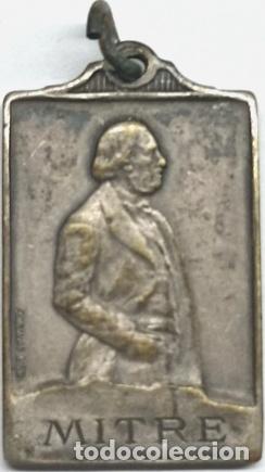 Trofeos y medallas: medalla bartolome mitre centenario de su natalicio 1921 - Foto 1
