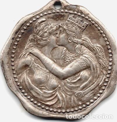 Trofeos y medallas: medalla unione e benevolenza 1932 - Foto 1