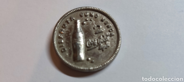 Trofeos y medallas: Moneda coca cola light - car217 - Foto 1