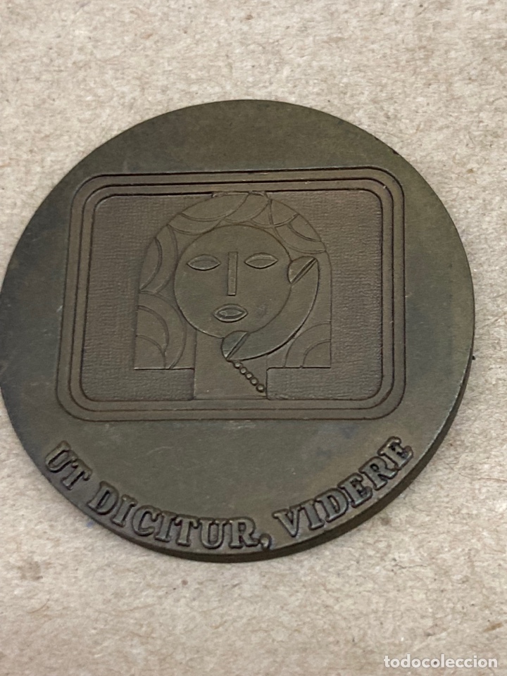 Trofeos y medallas: Medalla conmemorativa 1973 telef&oacute;nica - Foto 1