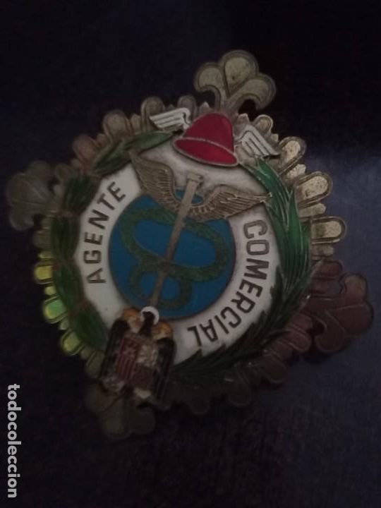 Trofeos y medallas: Medalla agentes comerciales de Barcelona 1964 - Foto 1