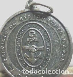 Trofeos y medallas: medalla naval centenario 1881 1981 observatorio hidrografia - Foto 1