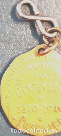 Trofeos y medallas: antigua medalla cusenier centenario 1810 1910 - Foto 1