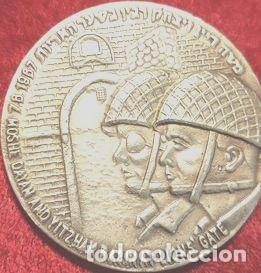 Trofeos y medallas: medalla moshe dayan and yitzhak 1967 cod 28636 - Foto 1