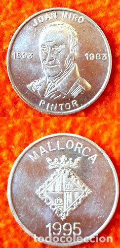 Trofeos y medallas: medalla de plata del pintor espanol joan miro - Foto 1