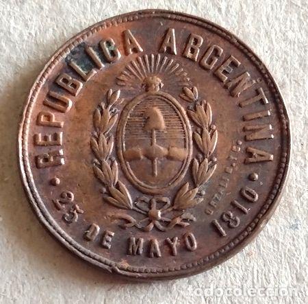 Trofeos y medallas: antigua medalla del centenario de la republica argentina - Foto 1