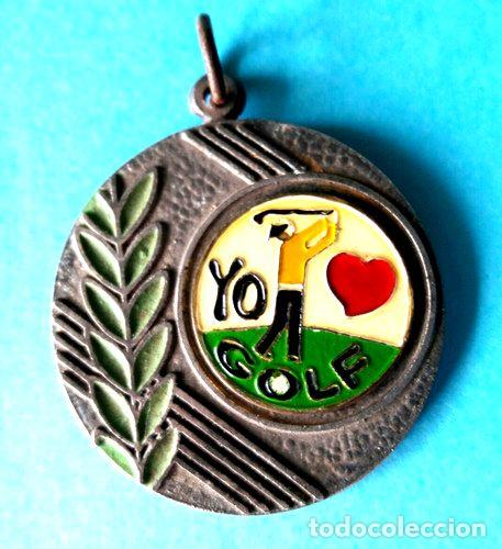 Trofeos y medallas: deporte medalla yo amo el golf - Foto 1