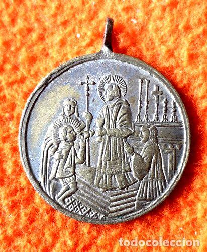 Trofeos y medallas: antigua medalla religiosa - Foto 1