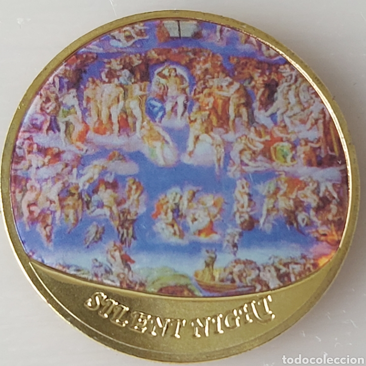 Trofeos y medallas: EXCLUSIVA MONEDA DE ORO BIBLICA. REF S1 M CG - Foto 1