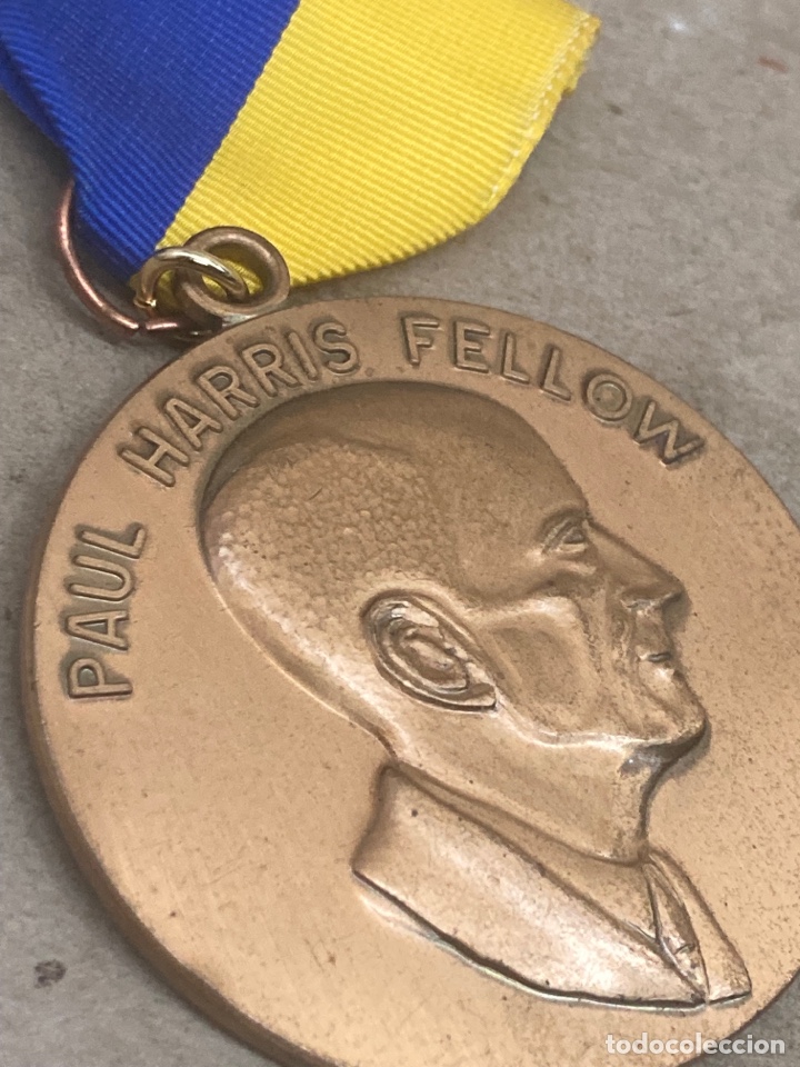 Trofeos y medallas: Medalla Broche Paul Harris Fellow - Foto 1