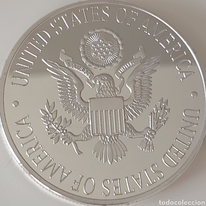Trofeos y medallas: FANT&Aacute;STICA MONEDA DE PLATA CON MOTIVOS RELIGIOSOS. REF S3 M CG - Foto 4
