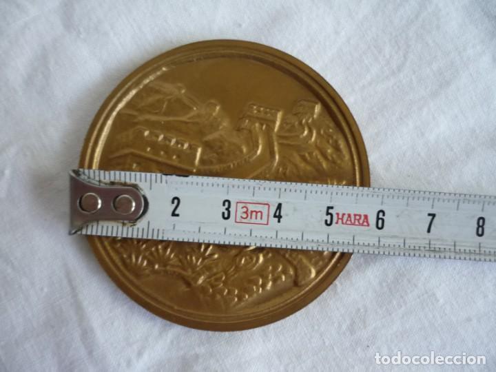 Trofeos y medallas: Medalla de bronce muralla china Friendship - Foto 4
