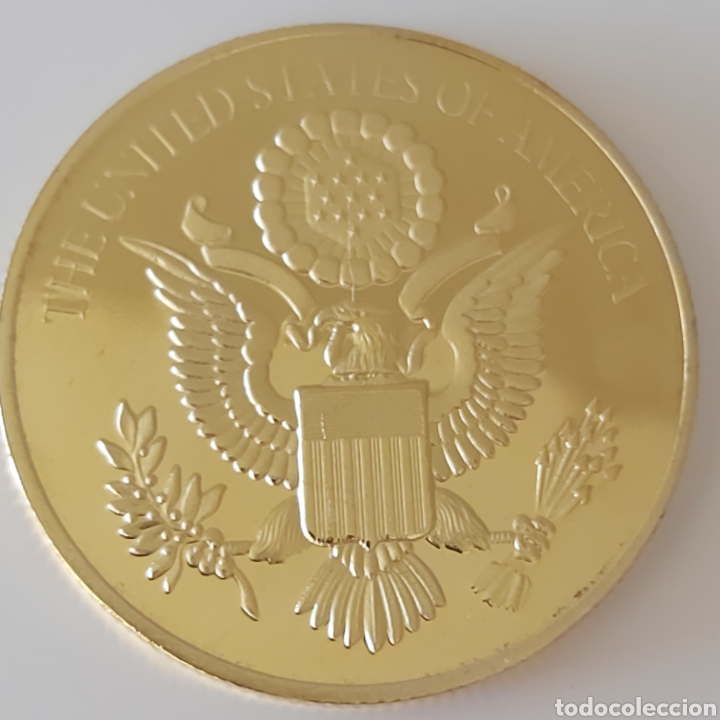 Trofeos y medallas: PRECIOSA MONEDA DE ORO DE LAS PIRAMIDES DE EGIPTO. REF S2 CI EGIPTO - Foto 4