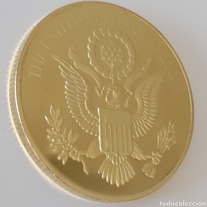 Trofeos y medallas: PRECIOSA MONEDA DE ORO DE LAS PIRAMIDES DE EGIPTO. REF S2 CI EGIPTO - Foto 5