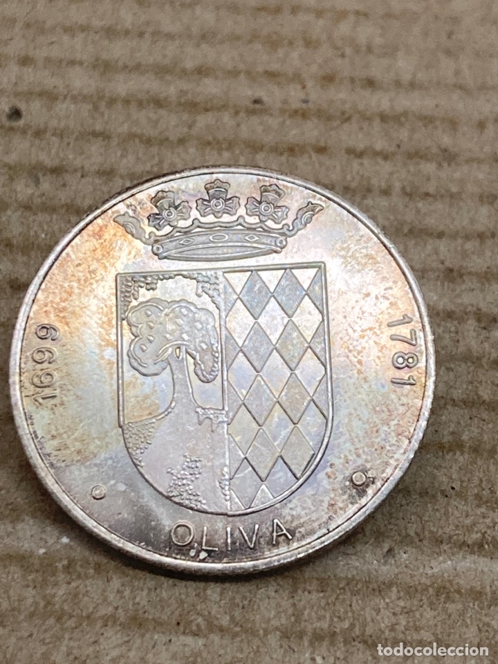 Trofeos y medallas: Moneda conmemorativa Gregorio Mayans - Foto 2