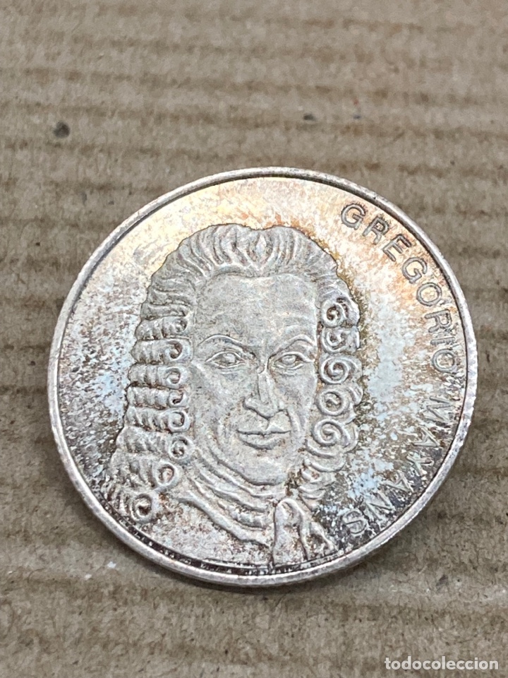 Trofeos y medallas: Moneda conmemorativa Gregorio Mayans - Foto 1