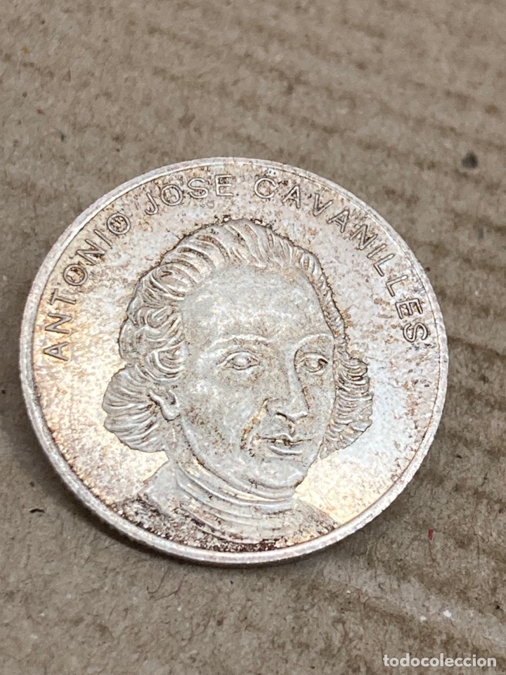 Trofeos y medallas: Moneda conmemorativa Jose Antonio Cavanilles - Foto 1