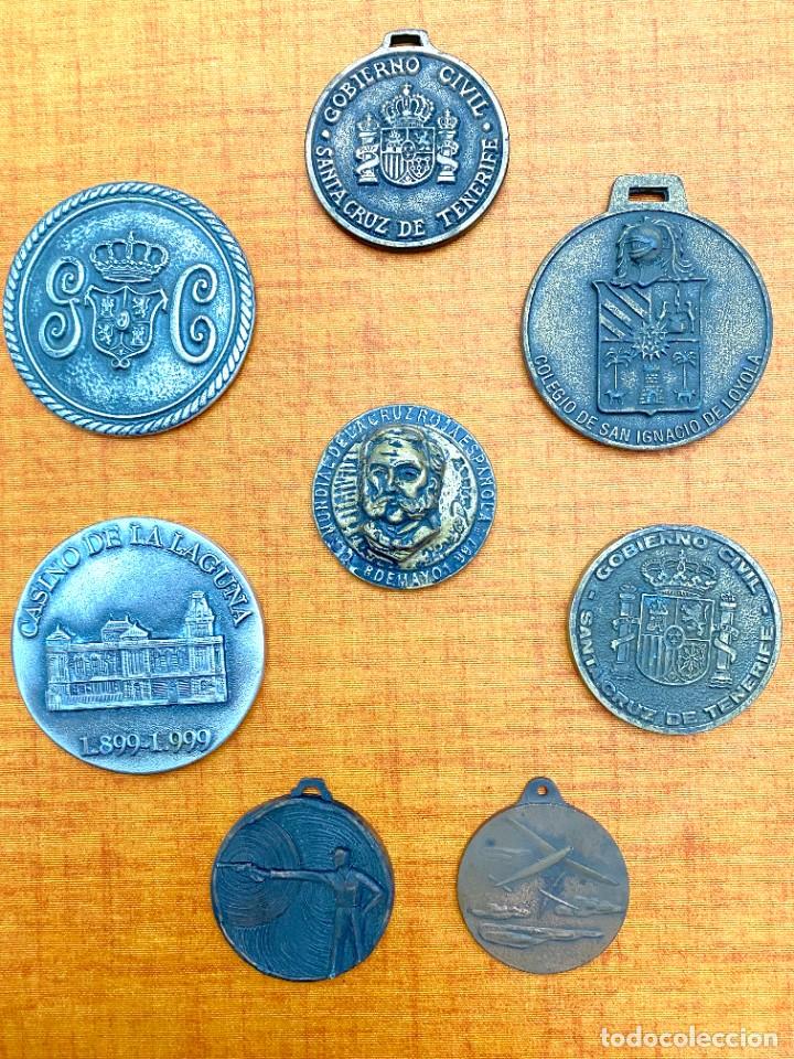 Trofeos y medallas: Conjunto de ocho medallas - Foto 1