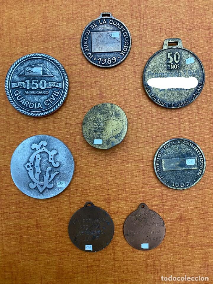 Trofeos y medallas: Conjunto de ocho medallas - Foto 2