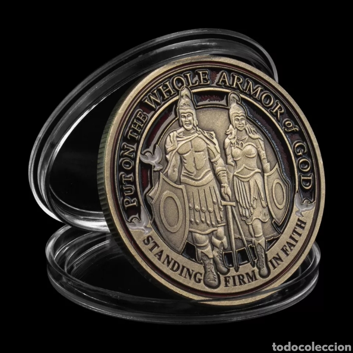 Trofeos y medallas: PRECIOSA MONEDA CONMEMORATIVA. REF S1 M CI - Foto 3