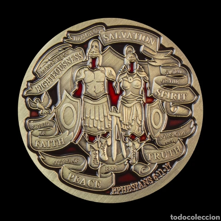 Trofeos y medallas: PRECIOSA MONEDA CONMEMORATIVA. REF S1 M CI - Foto 1