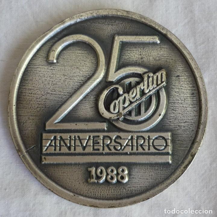 Trofeos y medallas: Medalla 25 aniversario Coperlim 1988 - Foto 1