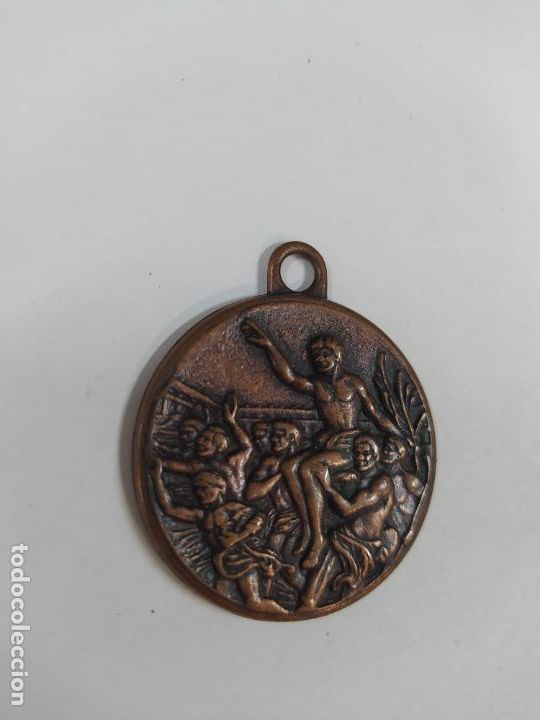 Trofeos y medallas: MEDALLA FRANCESA CON MOTIVOS CL&Aacute;SICOS. - Foto 2