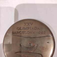 Trofeos y medallas: MEDALLA FNMT VOLUTARIOS DE LAS XXV OLÍMPIADAS - BARCELONA '92 -. Lote 360024165