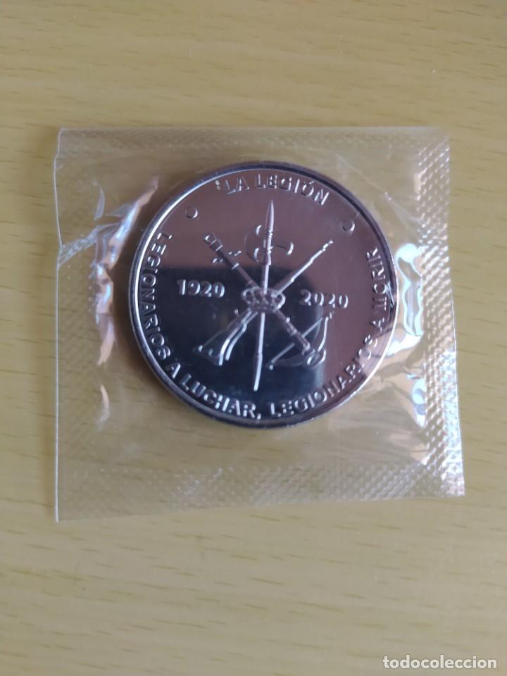 Trofeos y medallas: LA LEGION. MONEDA CONMEMORATIVA DEL CENTENARIO. - Foto 1