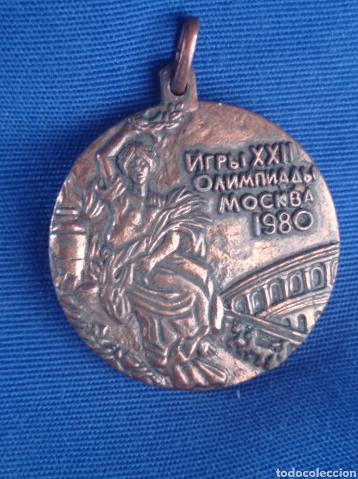 Trofeos y medallas: MEDALLA OLIMPIADAS MOSCU 1980 - Foto 1