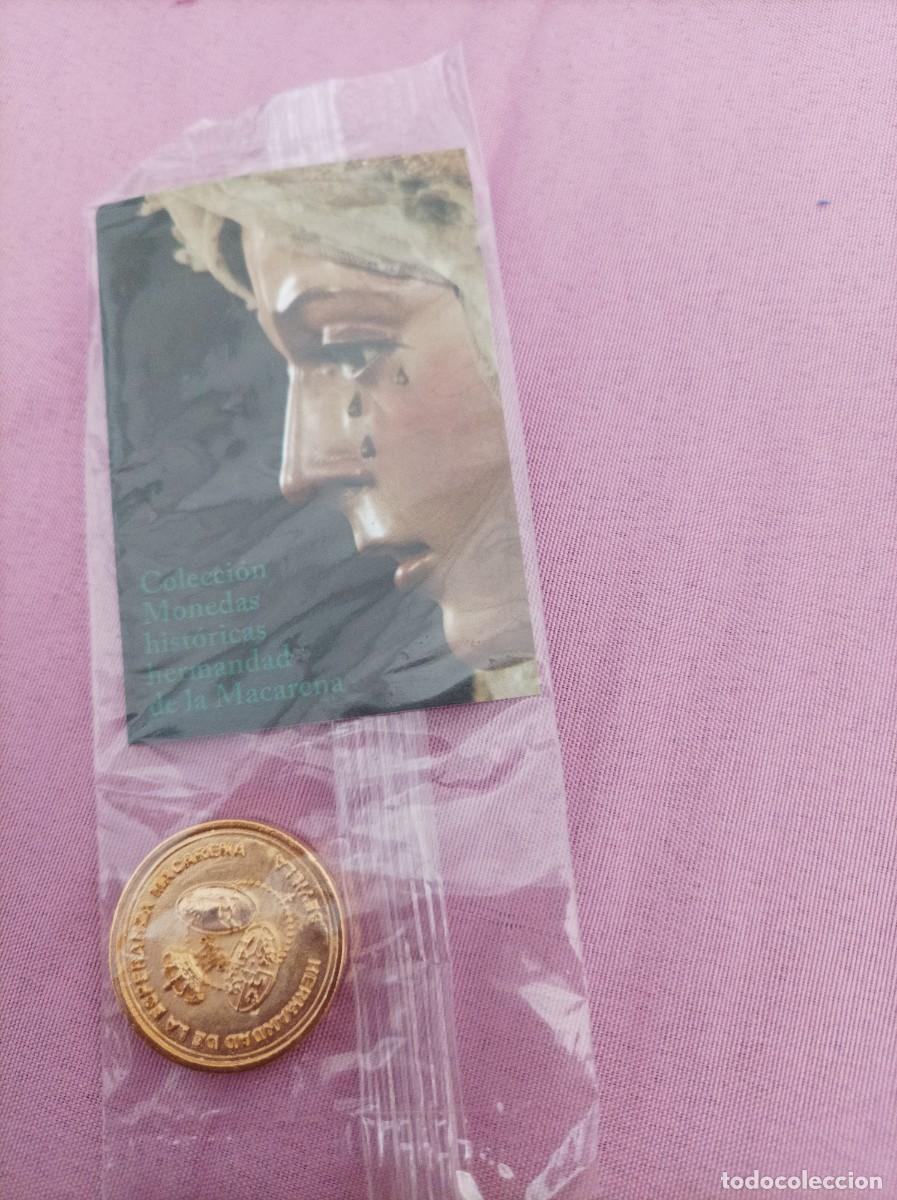 Trofeos y medallas: Monedas Conmemorativas Hermandad Macarena - Foto 7