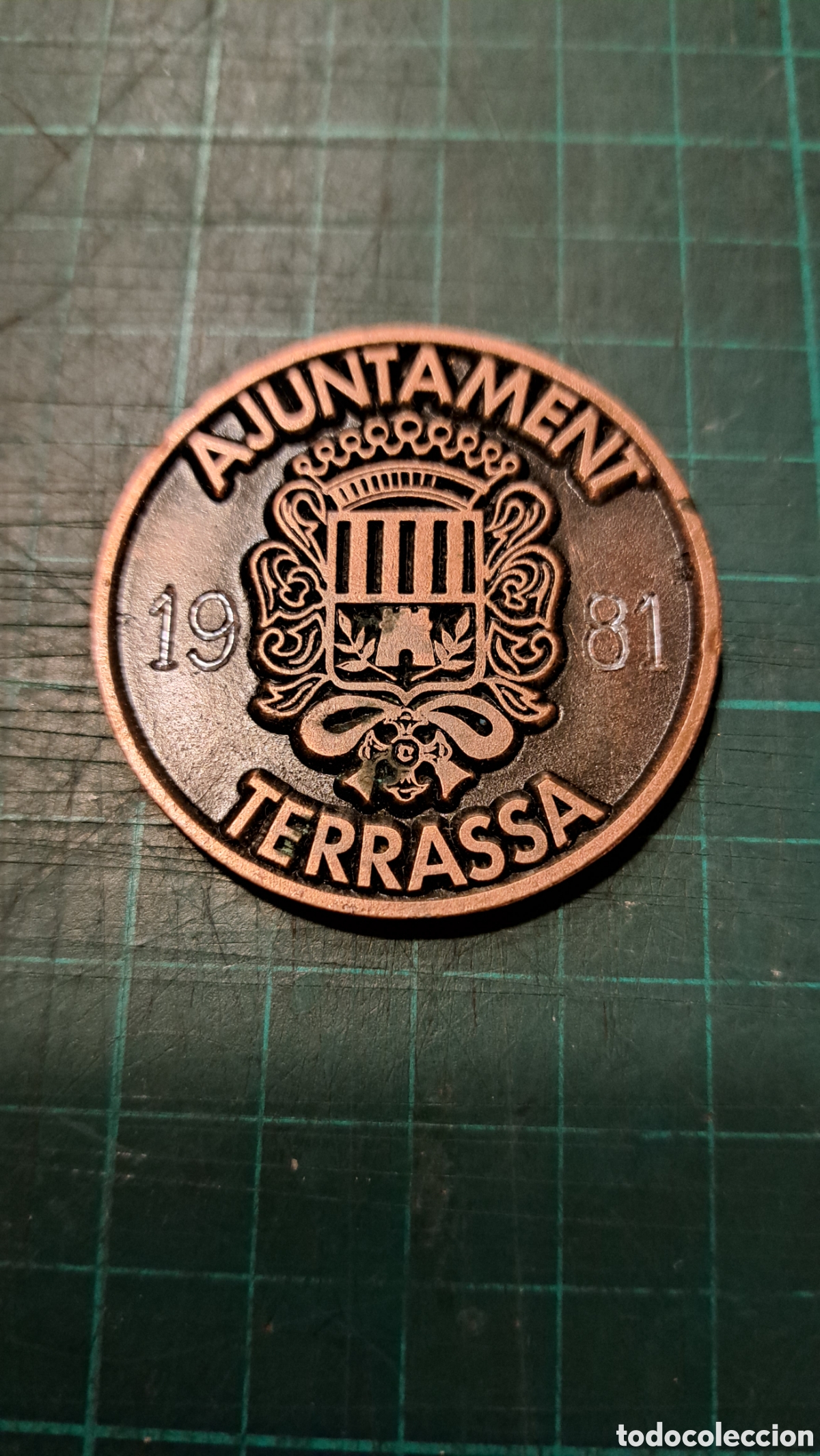 Trofeos y medallas: Medalla Terrasa 1981 - Foto 1