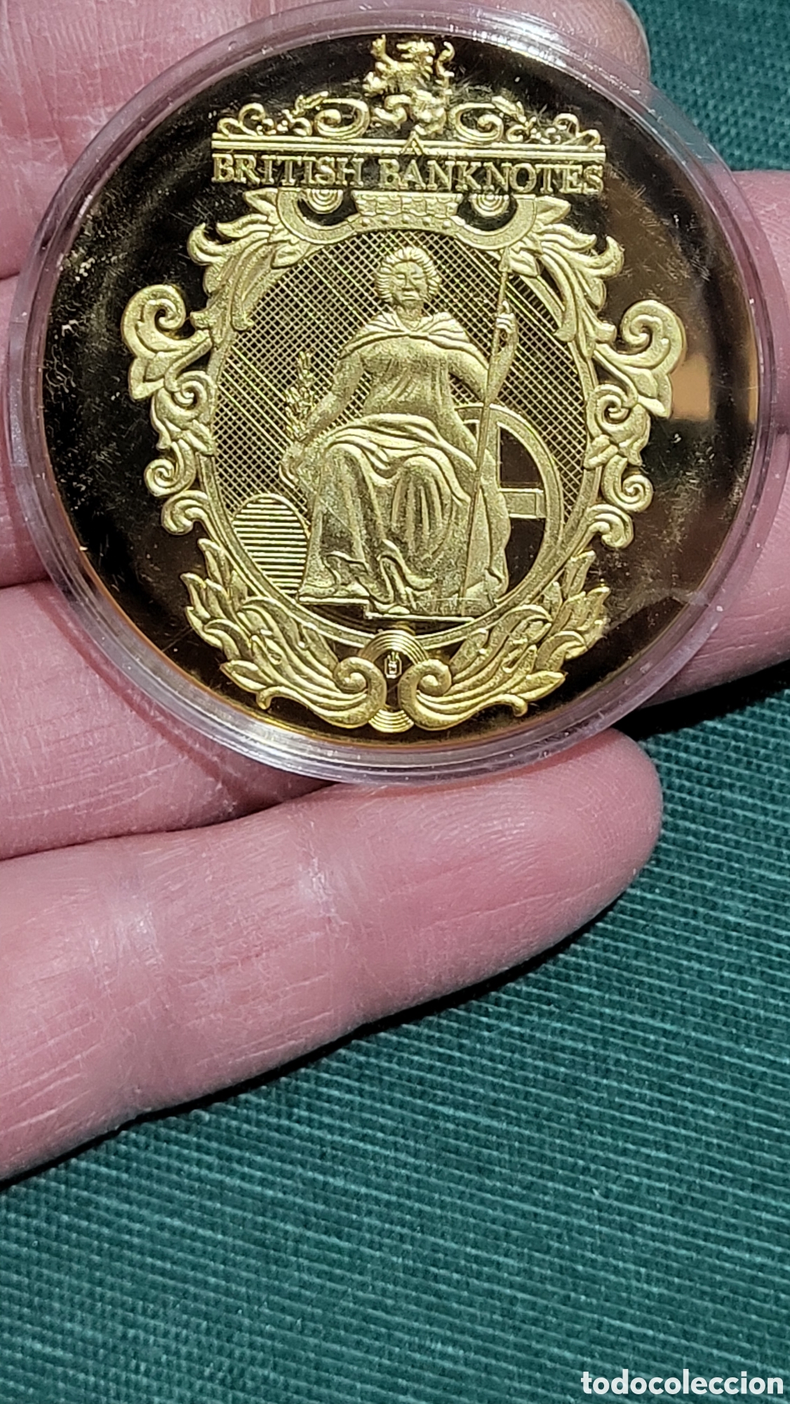Trofeos y medallas: Medalla conmemorativa British Banknote - Foto 1