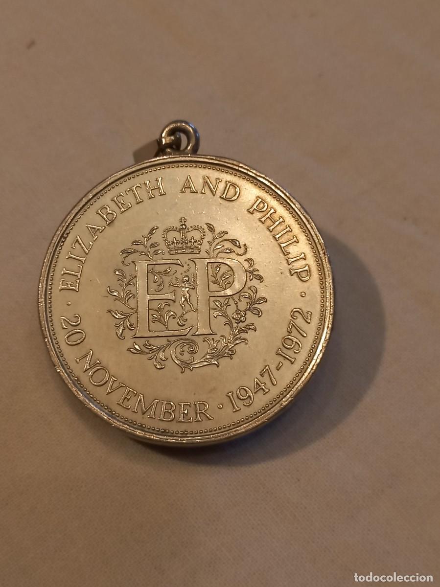Trofeos y medallas: Medalla conmemorativa Isabel II de Inglatera - Foto 2
