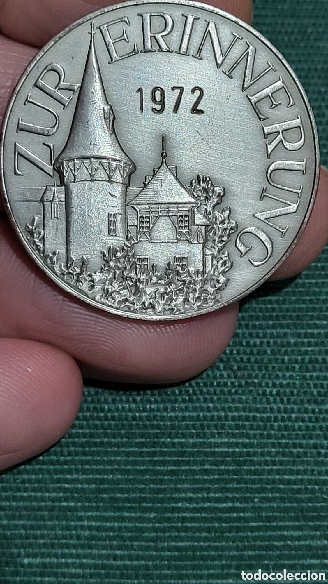 Trofeos y medallas: Moneda o medalla Alemania 1972 - Foto 1
