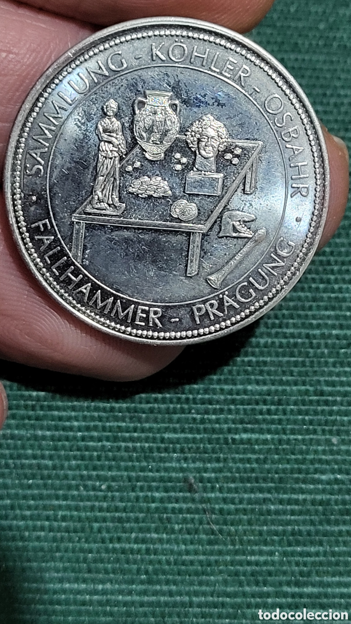 Trofeos y medallas: Moneda o medalla Alemania - Foto 1
