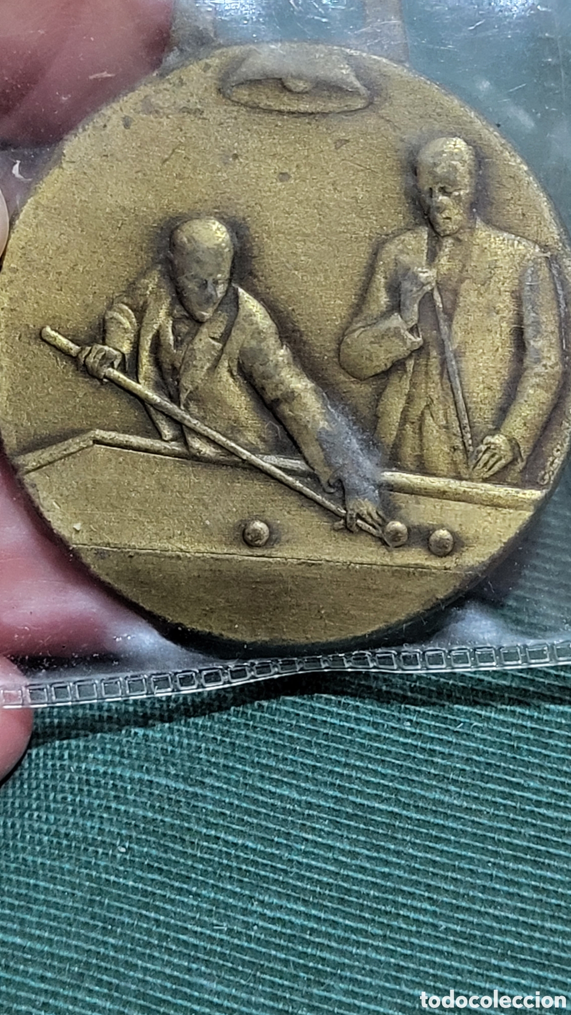 Trofeos y medallas: Medalla Campeonato de Billar 1990 - Foto 1