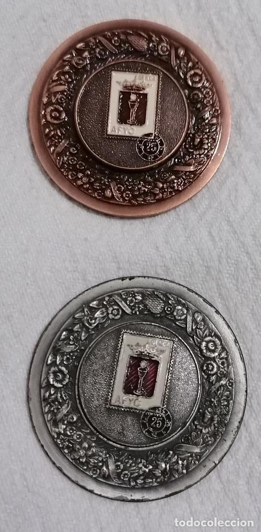 Trofeos y medallas: DOS MEDALLAS EXPOSICIONES CUENCA - Foto 1