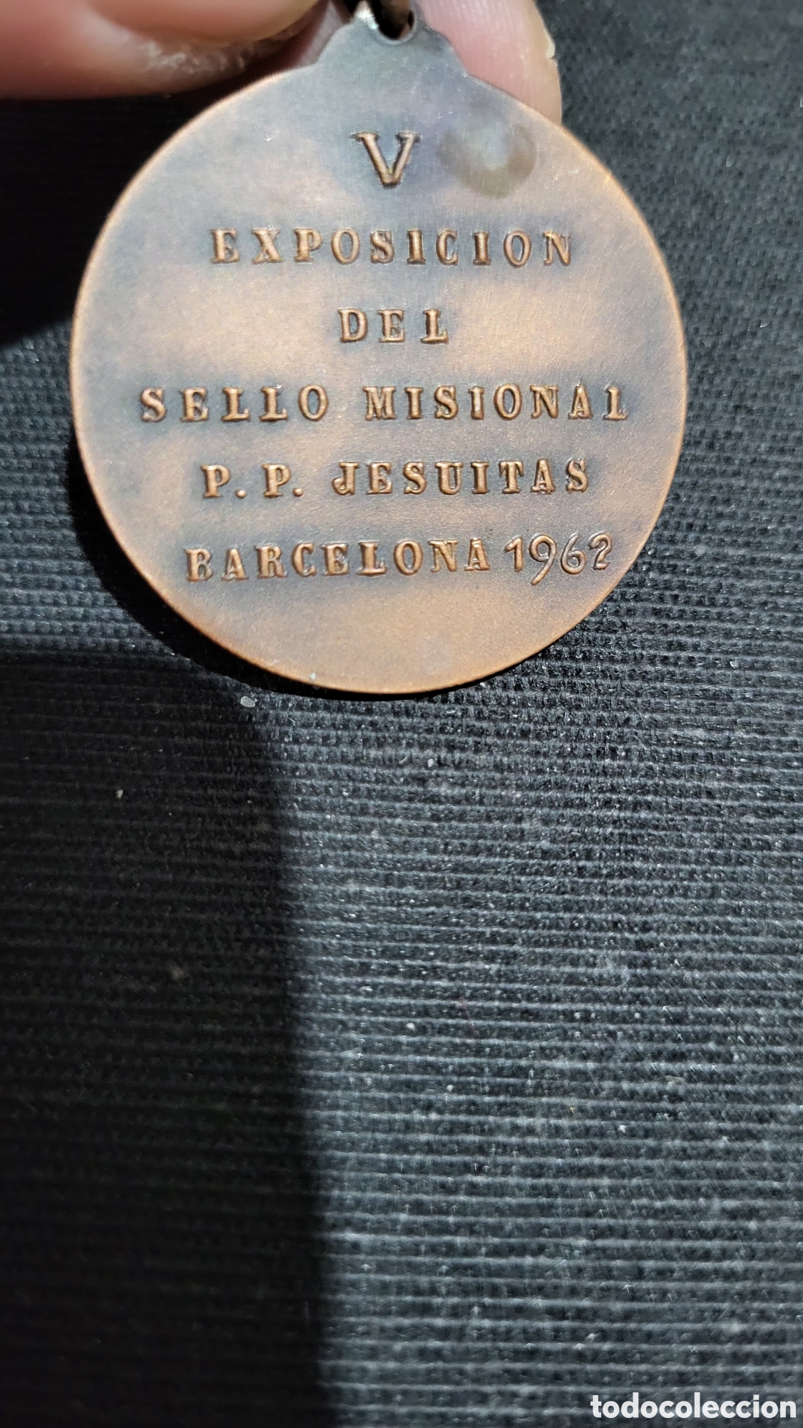 Trofeos y medallas: Medalla bronce Exposici&oacute;n del sello 1968 - Foto 2
