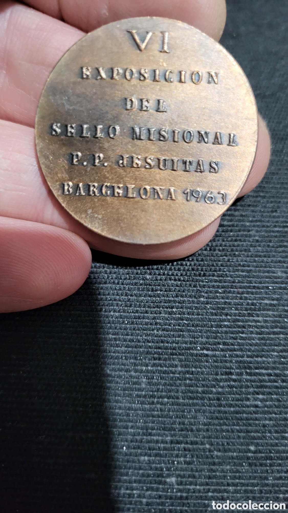 Trofeos y medallas: Medalla bronce Exposici&oacute;n del sello 1963 - Foto 2